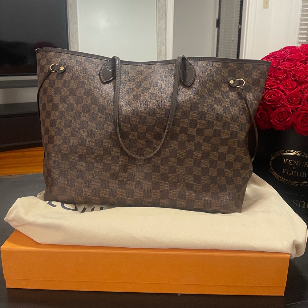 Louis Vuitton NEVERFULL GM - Damier - Picture 4 of 16